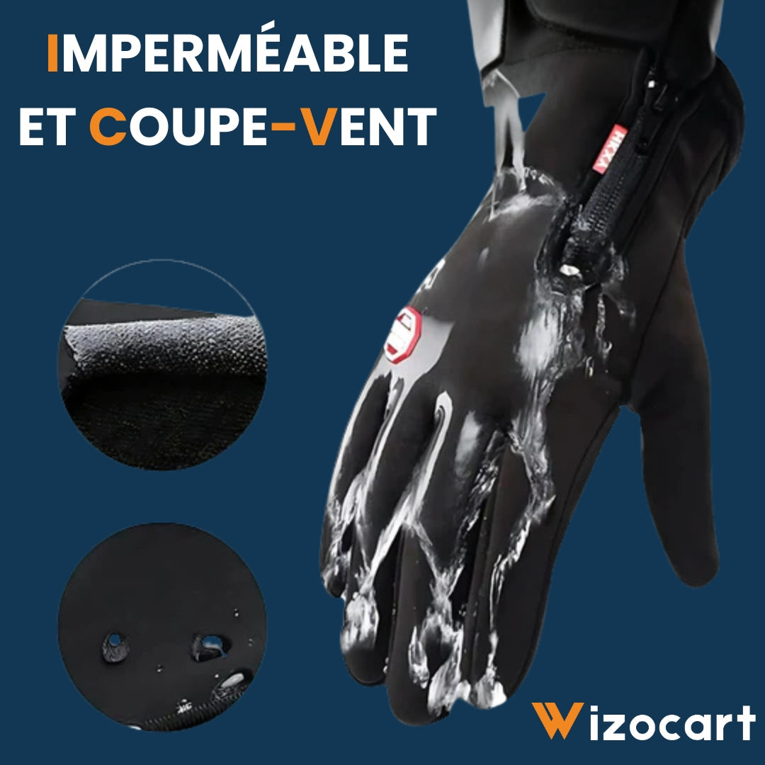 Gants Chauffants Étanches pour Homme et Femme