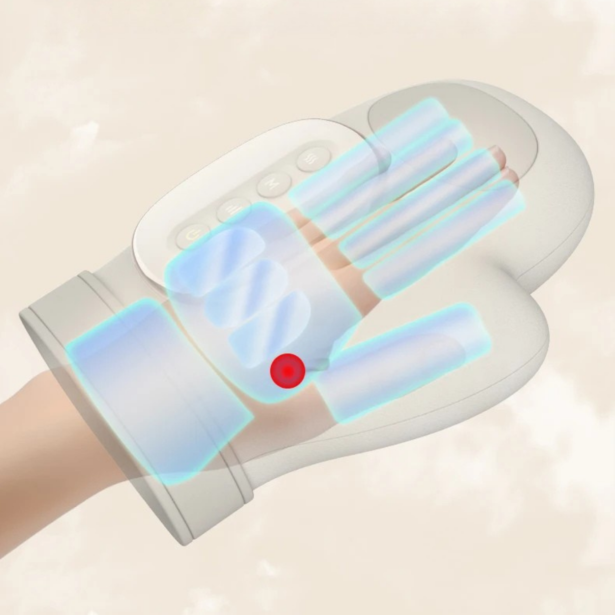 Masseur de mains électrique chauffant pour soulager les articulations