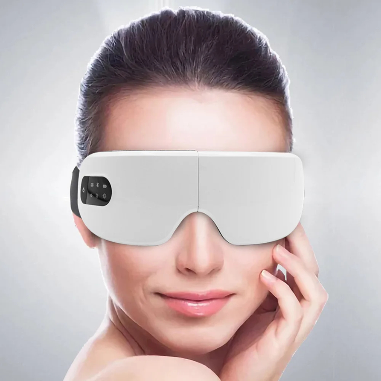 Masseur Oculaire Électronique avec Bluetooth et Fonction Massage