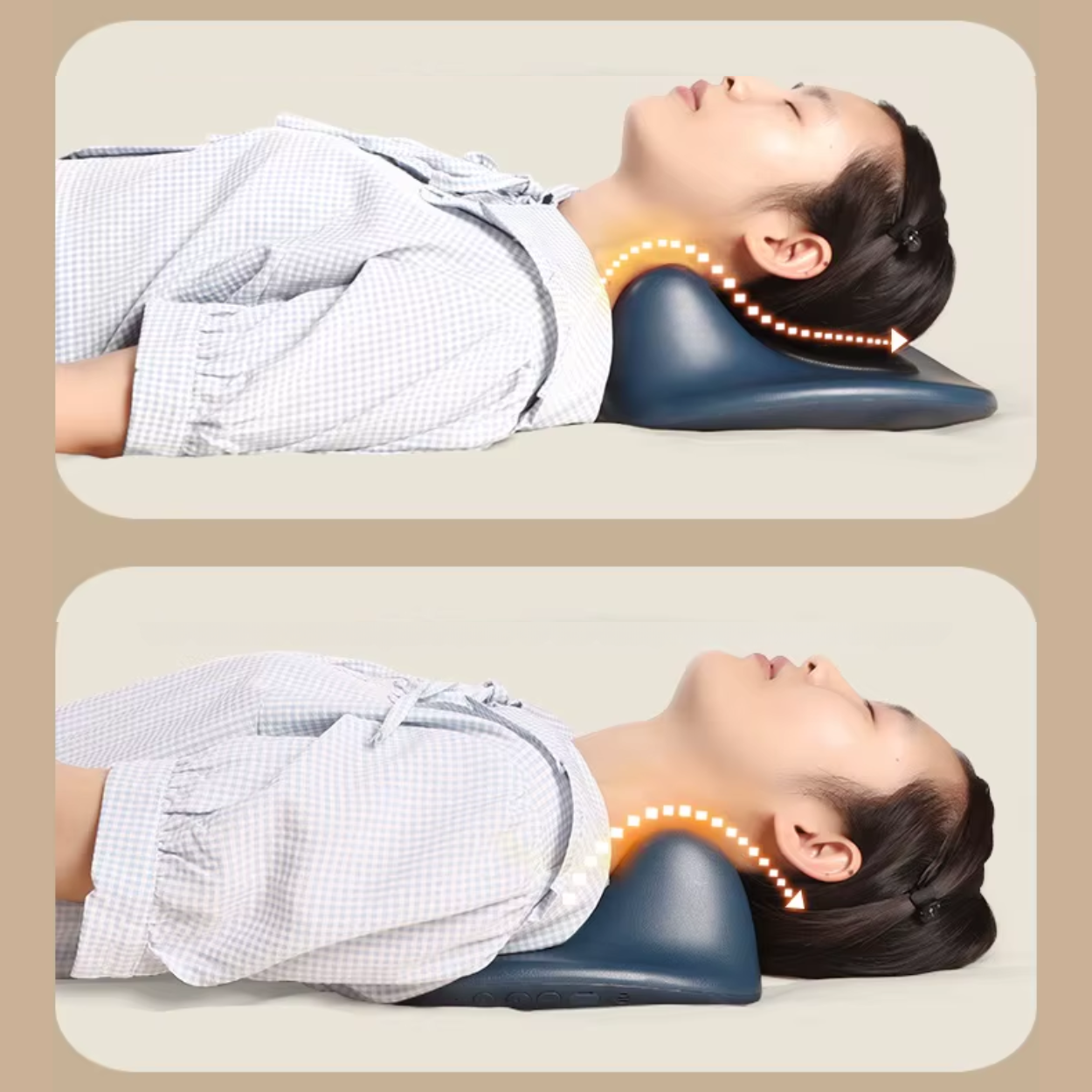 Oreiller Cervical pour Sommeil Confortable et Santé du Dos