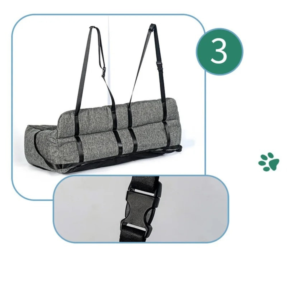 Siège Auto pour Chien Confortable et Sécurisé