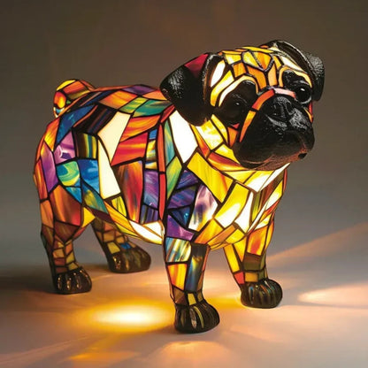 Lampe Chien Amusant LED Coloré