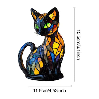 Lampe Chat Amusant et Colorée