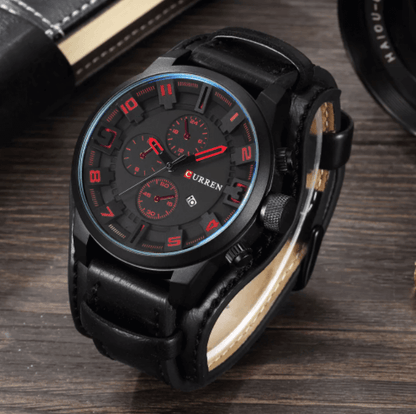 Montre de luxe pour homme élégant