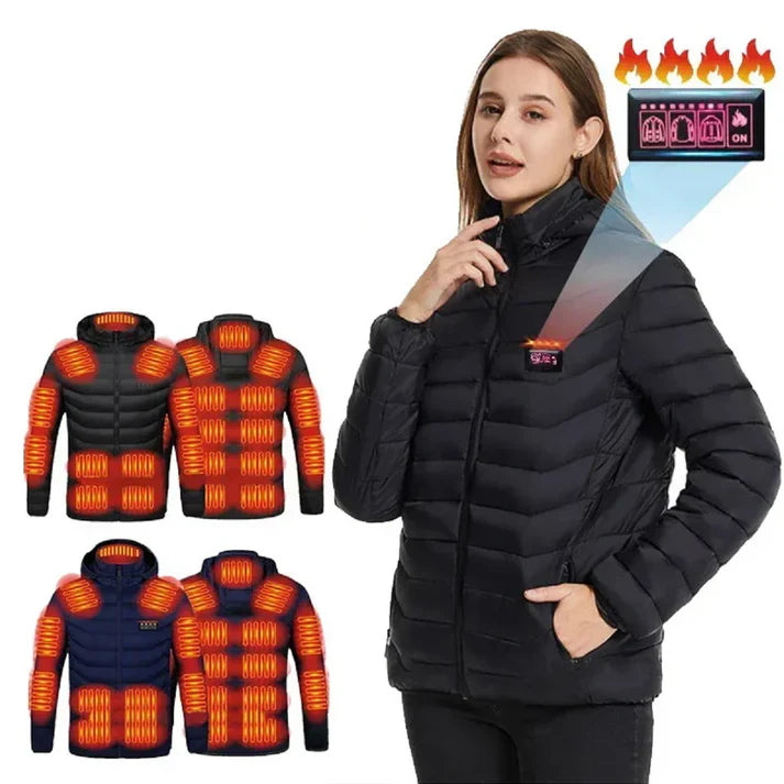 Veste Chauffante Électrique 21 Zones de Chaleur