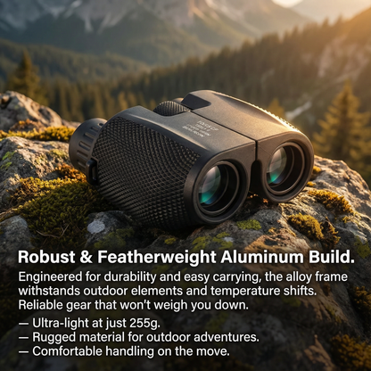 Marcherelle™ – Jumelles de Randonnée Zoom 10x Pour Observation Montagne