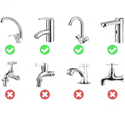 Aérateur de Robinet Universel Anti-Gouttes 360°