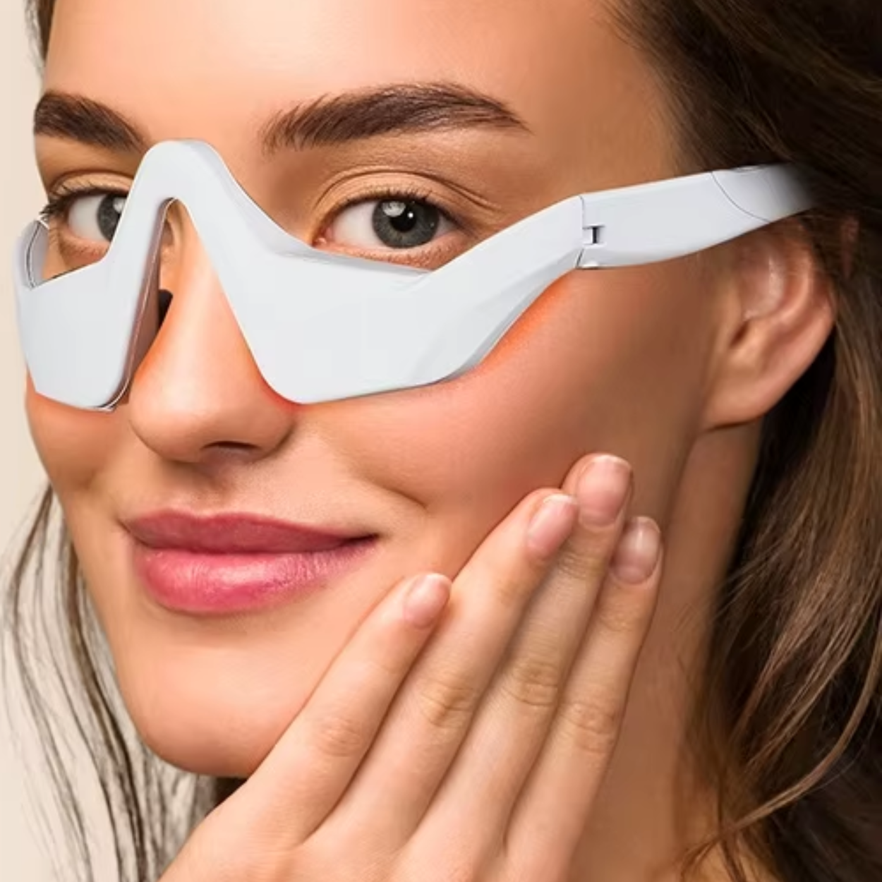 Massageur Yeux Chaud pour Poches et Cernes