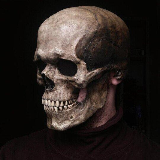 Masque de Crâne Réaliste pour Halloween et Déguisements - Foivo