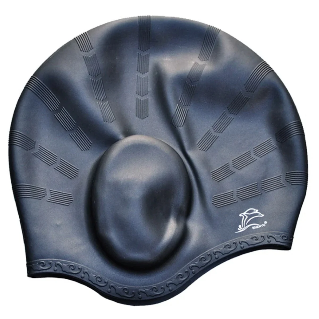Bonnet de Douche en Caoutchouc Étanche avec Protection Oreilles - Marcherelle