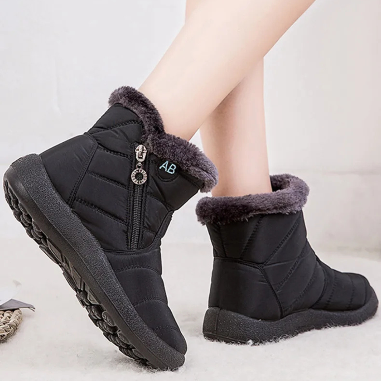 Bottes Hiver Chaudes et Étanches