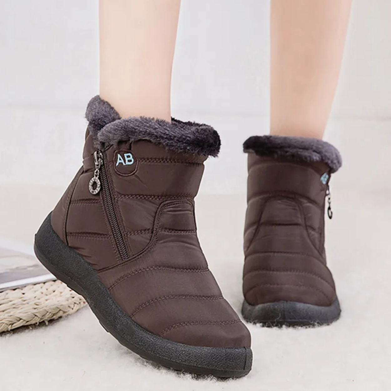 Bottes Hiver Chaudes et Étanches