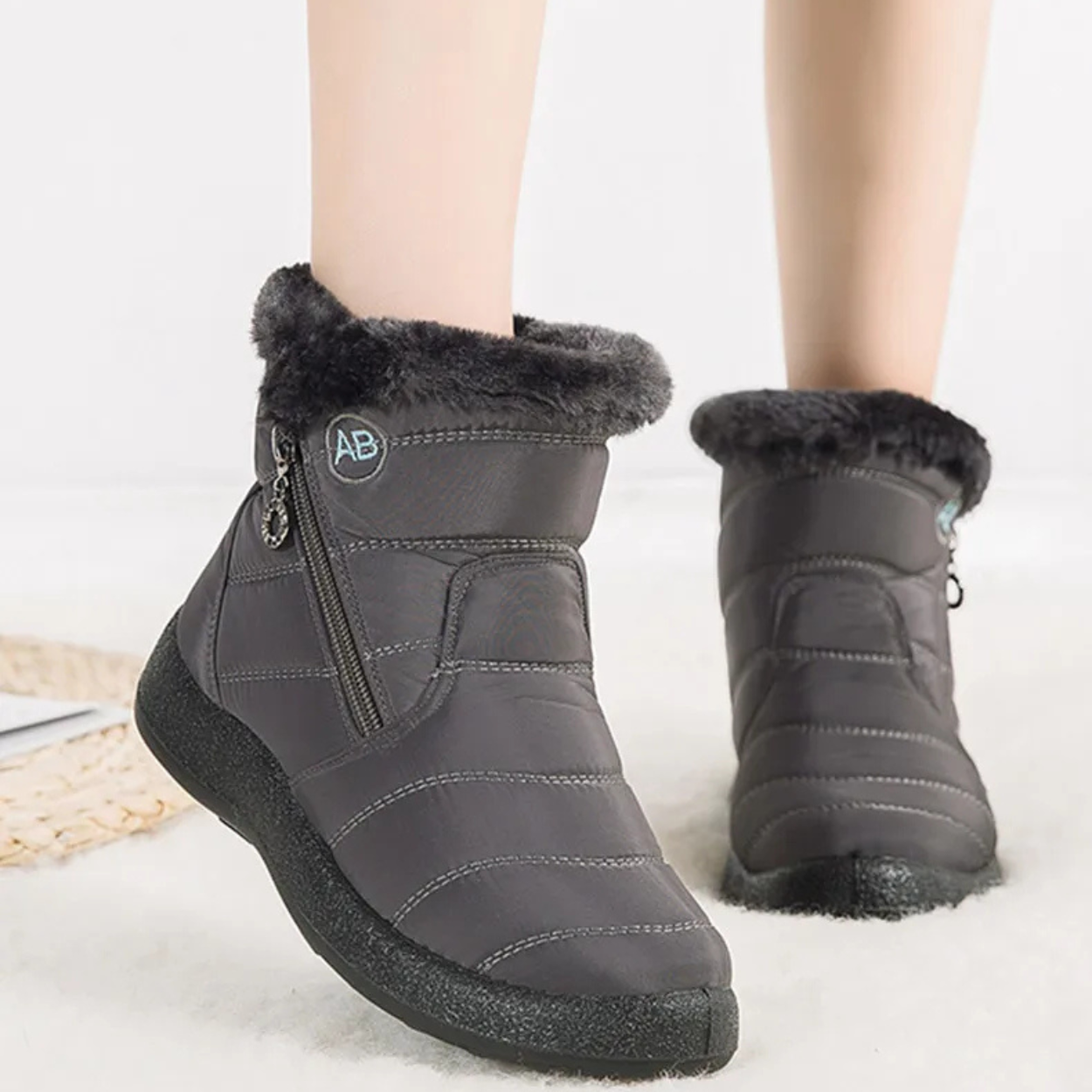 Bottes Hiver Chaudes et Étanches