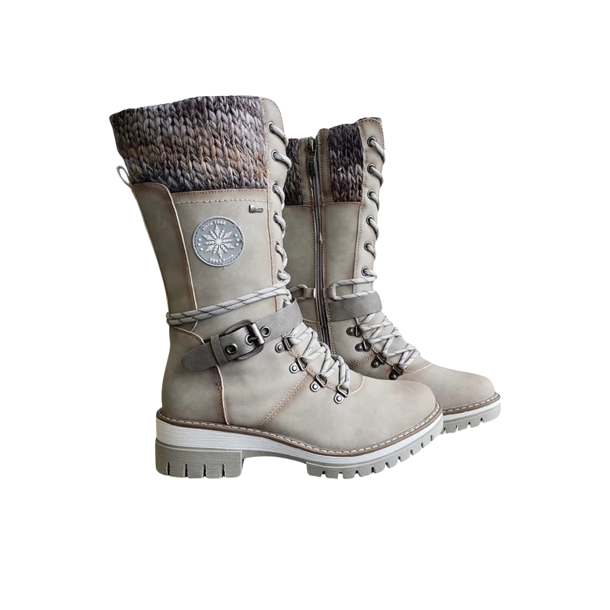 Bottes Hiver Imperméables Mi-Mollet Chaudes