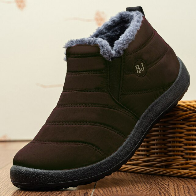 Bottines Hiver Chaudes et Gripantes