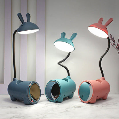 Lampe tactile enfant avec chargeur USB et rangement de crayons