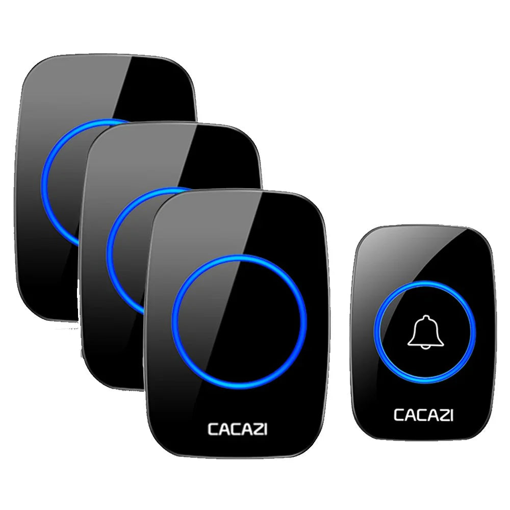 Sonnette Sans Fil IP44 avec Carillon Bluetooth pour Maison