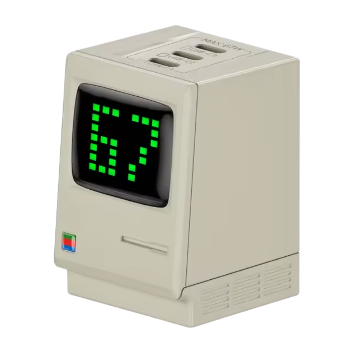 Chargeur Smartphone Rétro Vintage 67W - Marcherelle