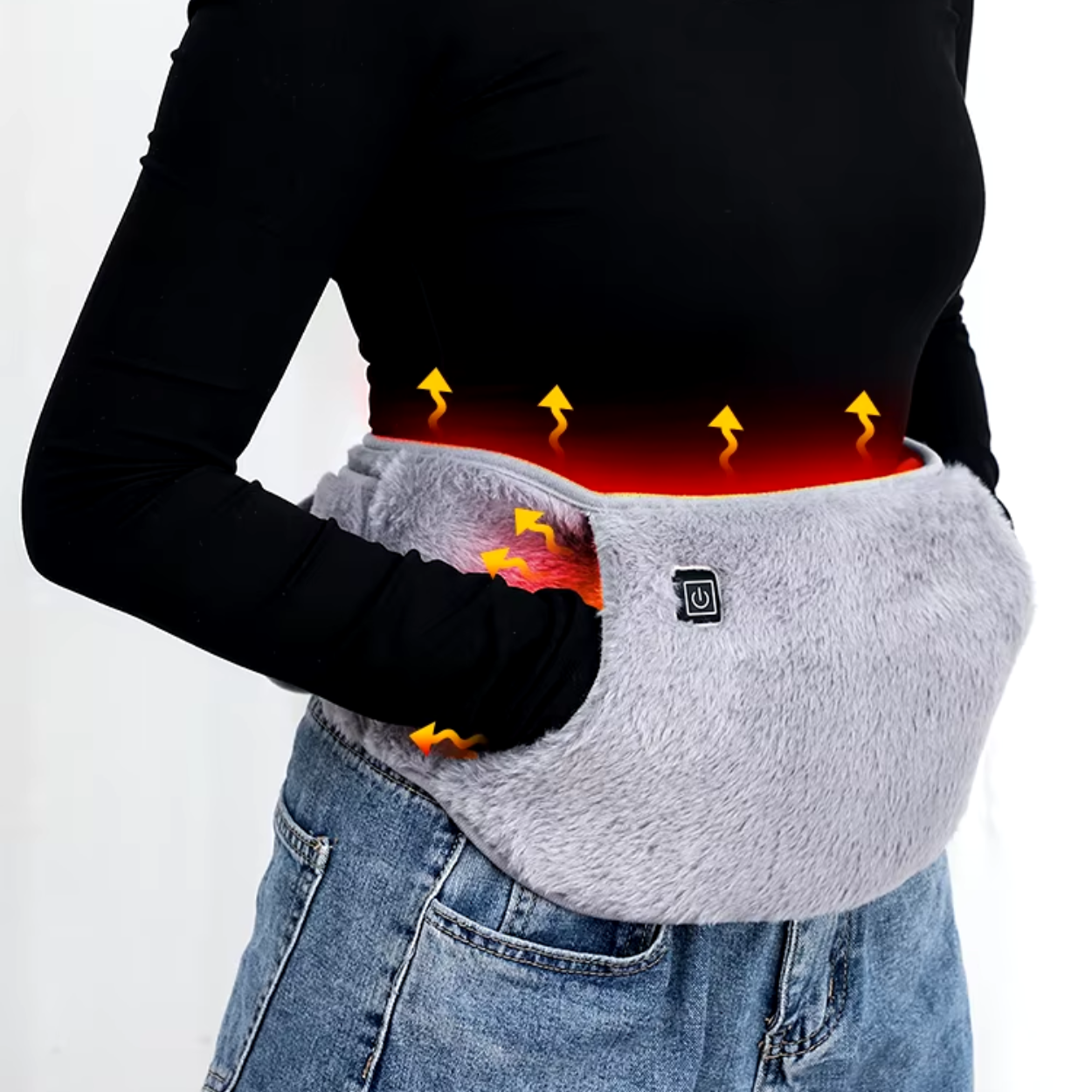 Ceinture de Chaleur Électrique pour Dos et Ventre