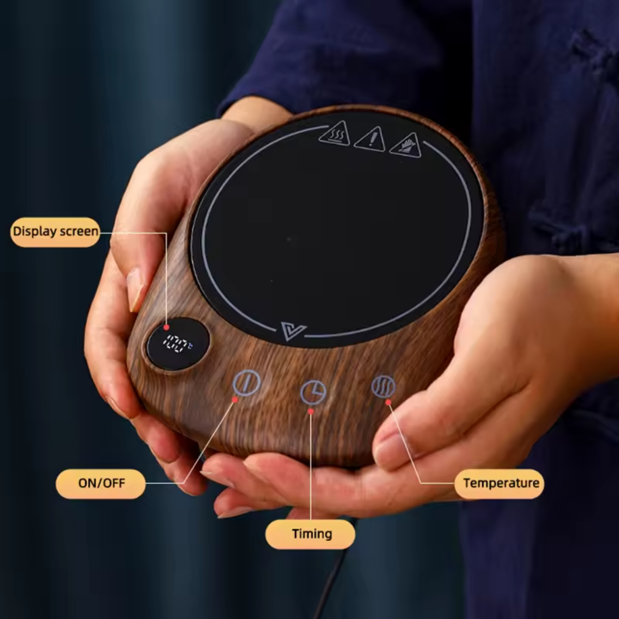 Chauffe-Tasse Électrique 200W Rapide et Économique