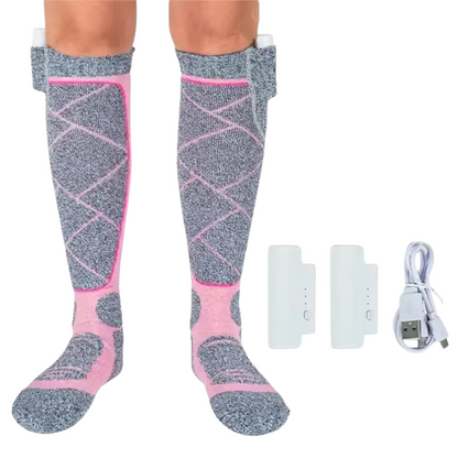 Chaussettes Chauffantes pour Sport en Plein Air
