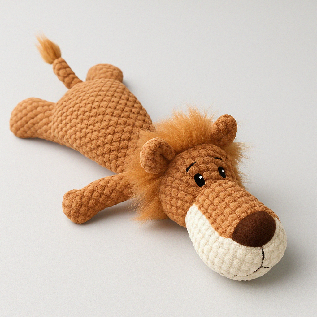 Jouet en Peluche Résistant pour Chien avec Sifflet Intégré