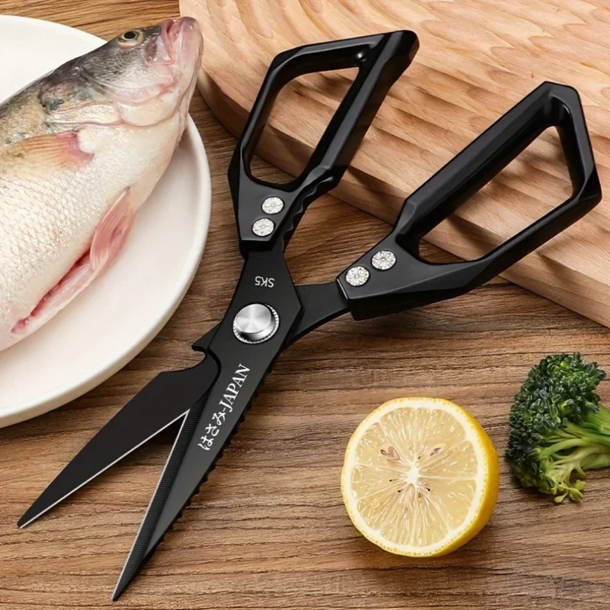 Ciseaux Cuisine Professionnels Aiguisés