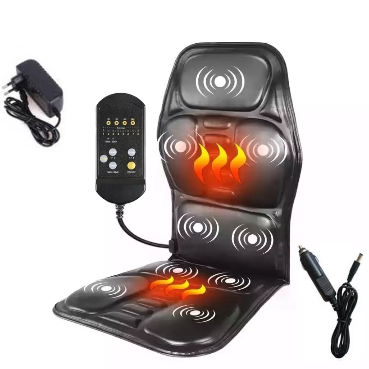 Coussin de Massage Chauffant avec Fonction Shiatsu