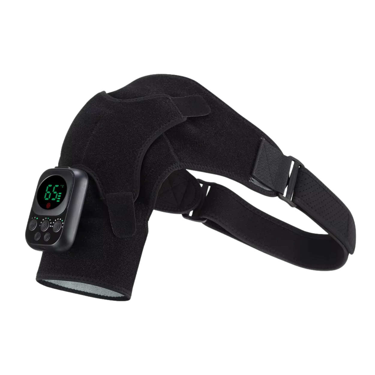 Masseur Épaules Électrique Chauffant avec Fonction Vibration