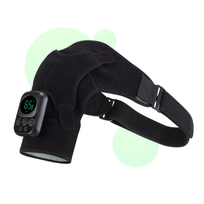 Masseur Épaules Électrique Chauffant avec Fonction Vibration - Marcherelle