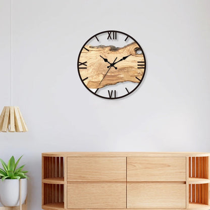Horloge Murale Design Acrylique Transparente Moderne