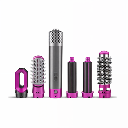 Sèche-Cheveux 5 en 1 Multifonction avec Accessoires de Styling
