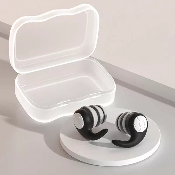 Bouchons d'Oreilles Silencieux en Silicone pour un Sommeil Profond - Foivo