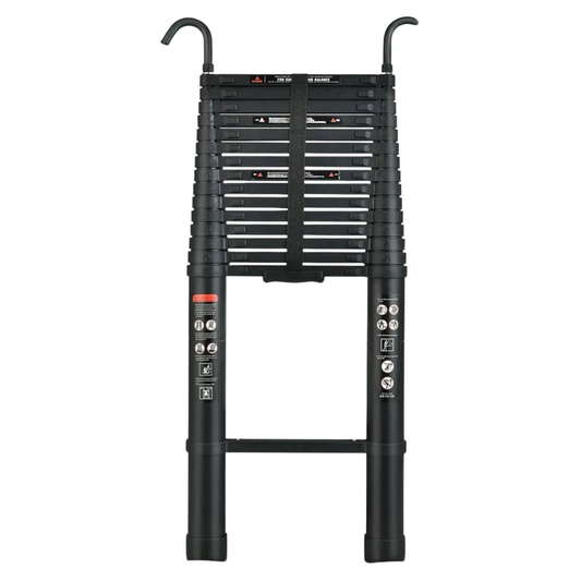 Échelle Télescopique Aluminium 6m2 Haute Sécurité - Marcherelle