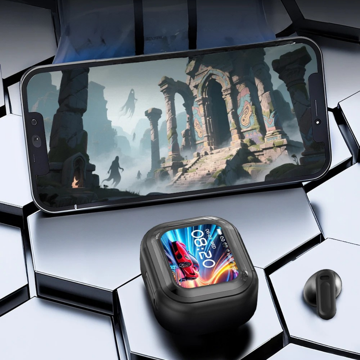 Écouteurs Bluetooth Traduction en Temps Réel