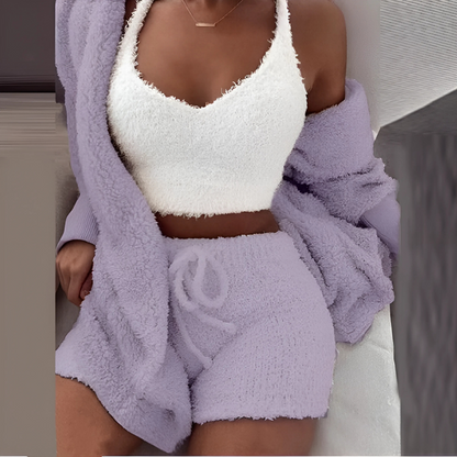 Pyjama Femme Doux et Confortable pour Maison