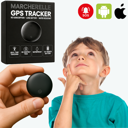 Marcherelle - GPS Tracker for Children Without Subscription