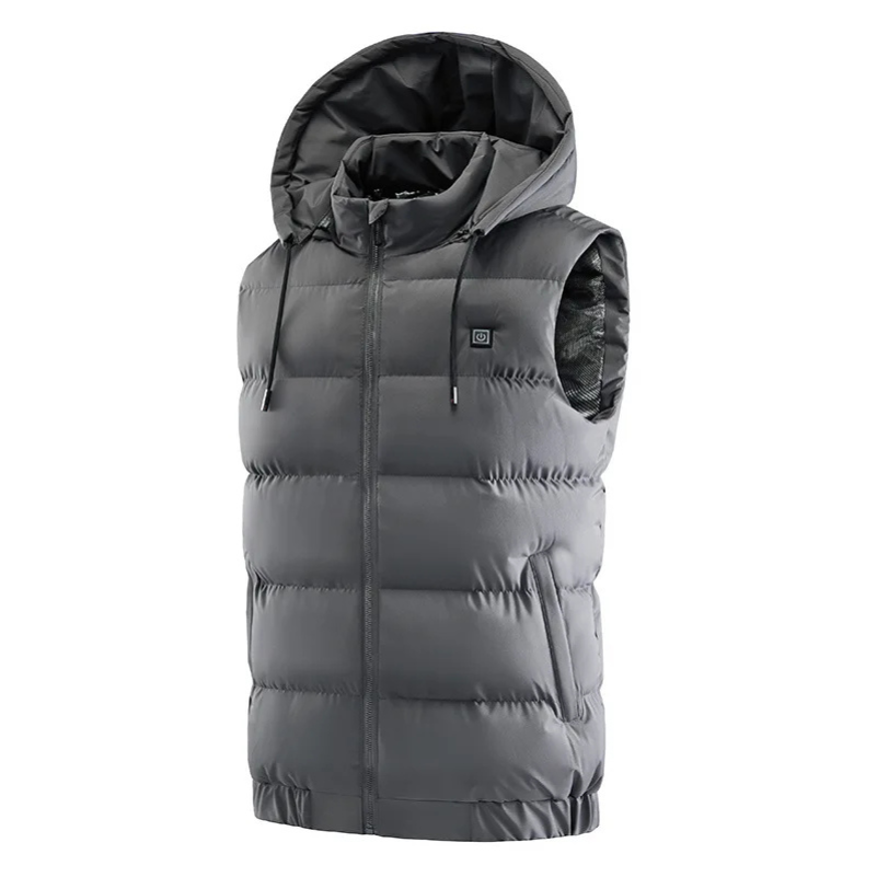 Gilet Chauffant Électrique Réversible pour Homme et Femme