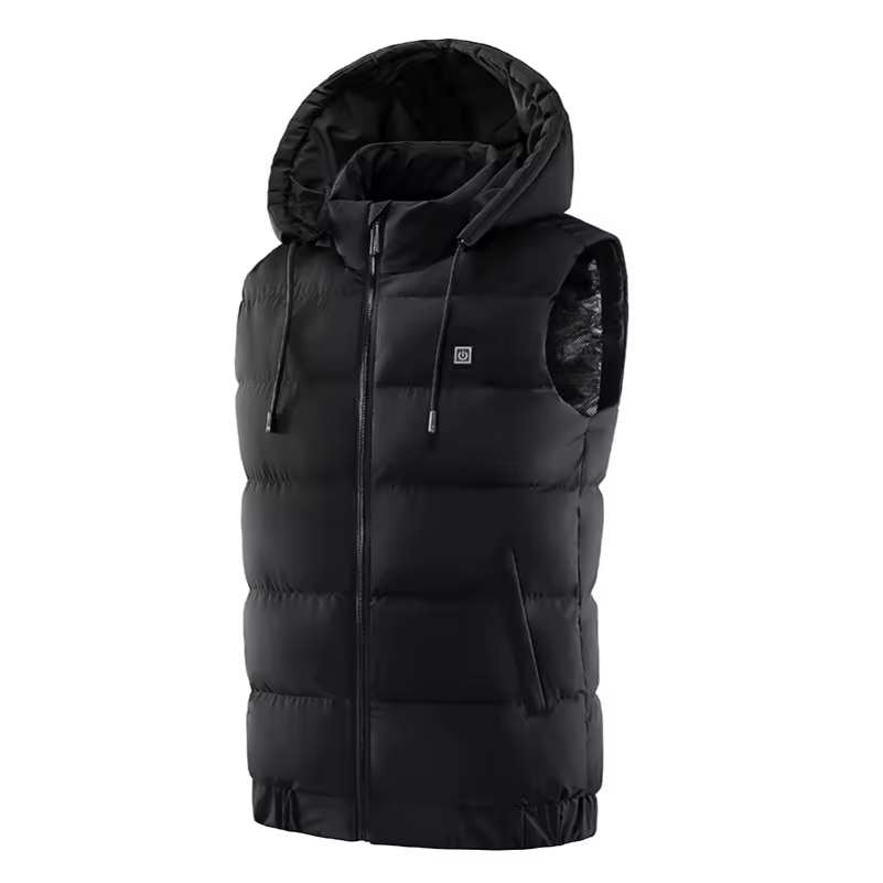 Gilet Chauffant Électrique Réversible pour Homme et Femme