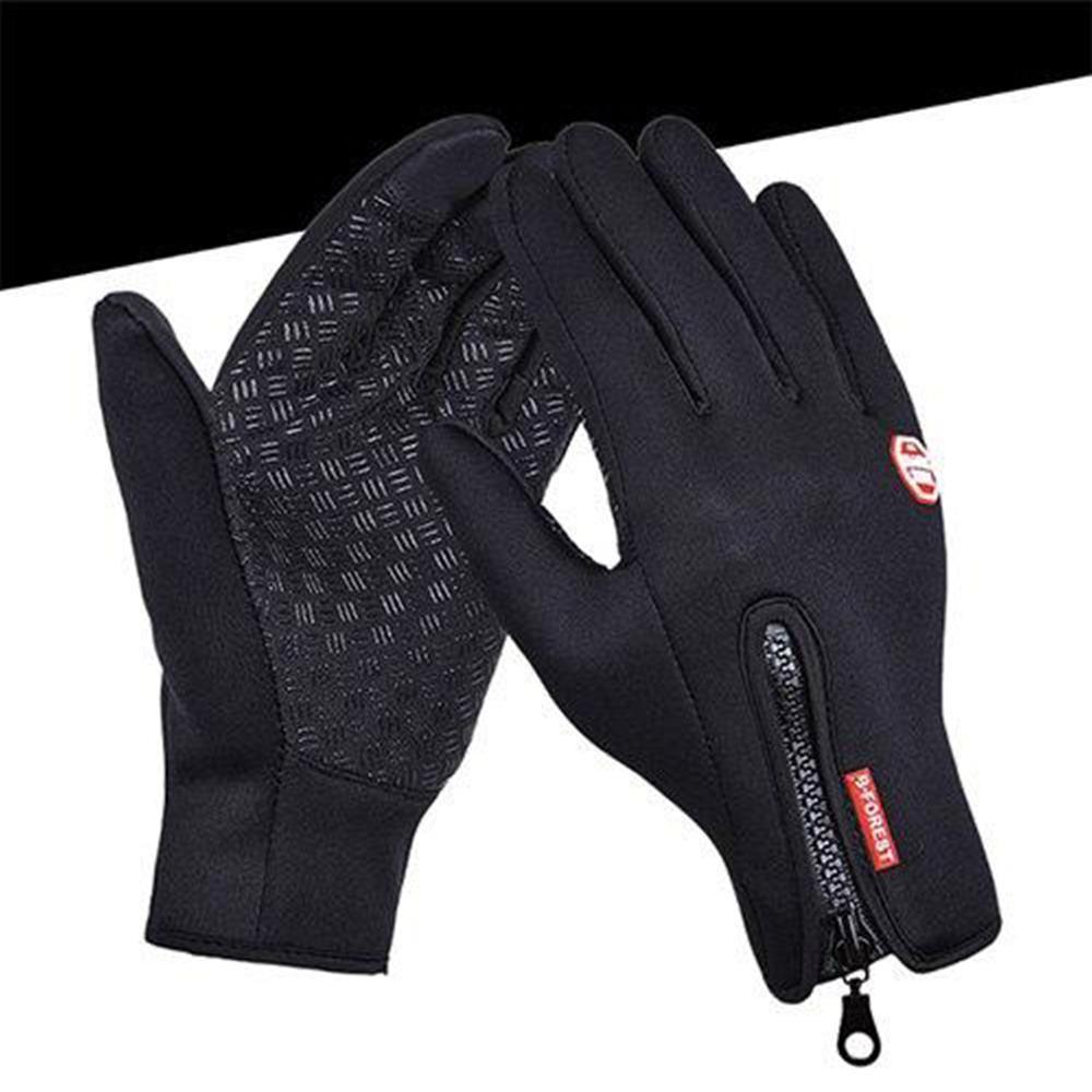 Gants Hiver Écran Tactile Chauffants avec Prise Antidérapante