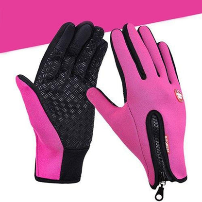 Gants Hiver Écran Tactile Chauffants avec Prise Antidérapante