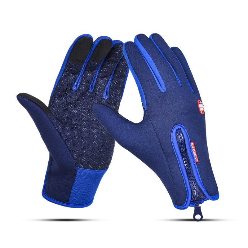 Gants Hiver Écran Tactile Chauffants avec Prise Antidérapante
