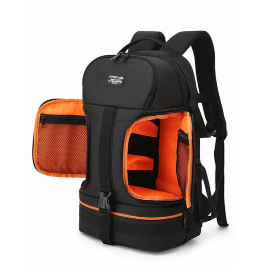 Sac à Dos Photo Professionnel avec Compartiment Appareil et Support Trépied - Marcherelle