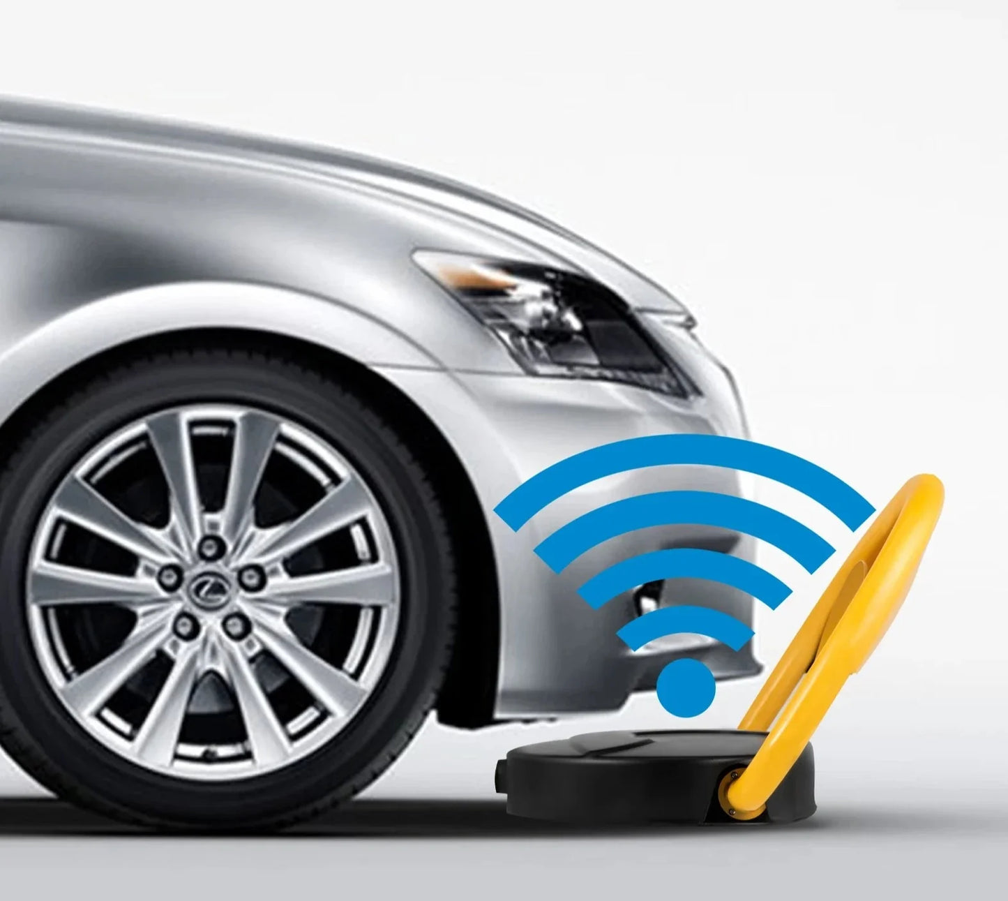 Barrière de Parking Automatique sans Perçage pour Voiture