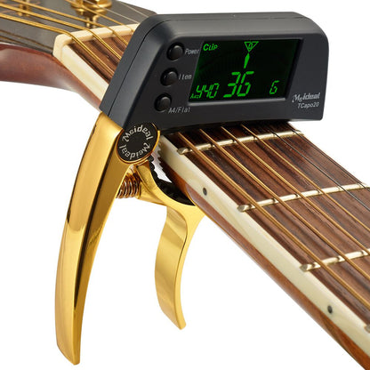 Accordeur Guitare Capo Pratique 2 en 1