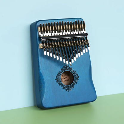 Kalimba 17 Touches en Bois avec Piano à Pouce Portatif