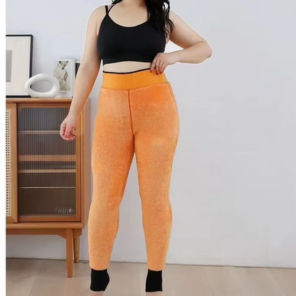 Legging Grande Taille Doux et Chaud pour Femme
