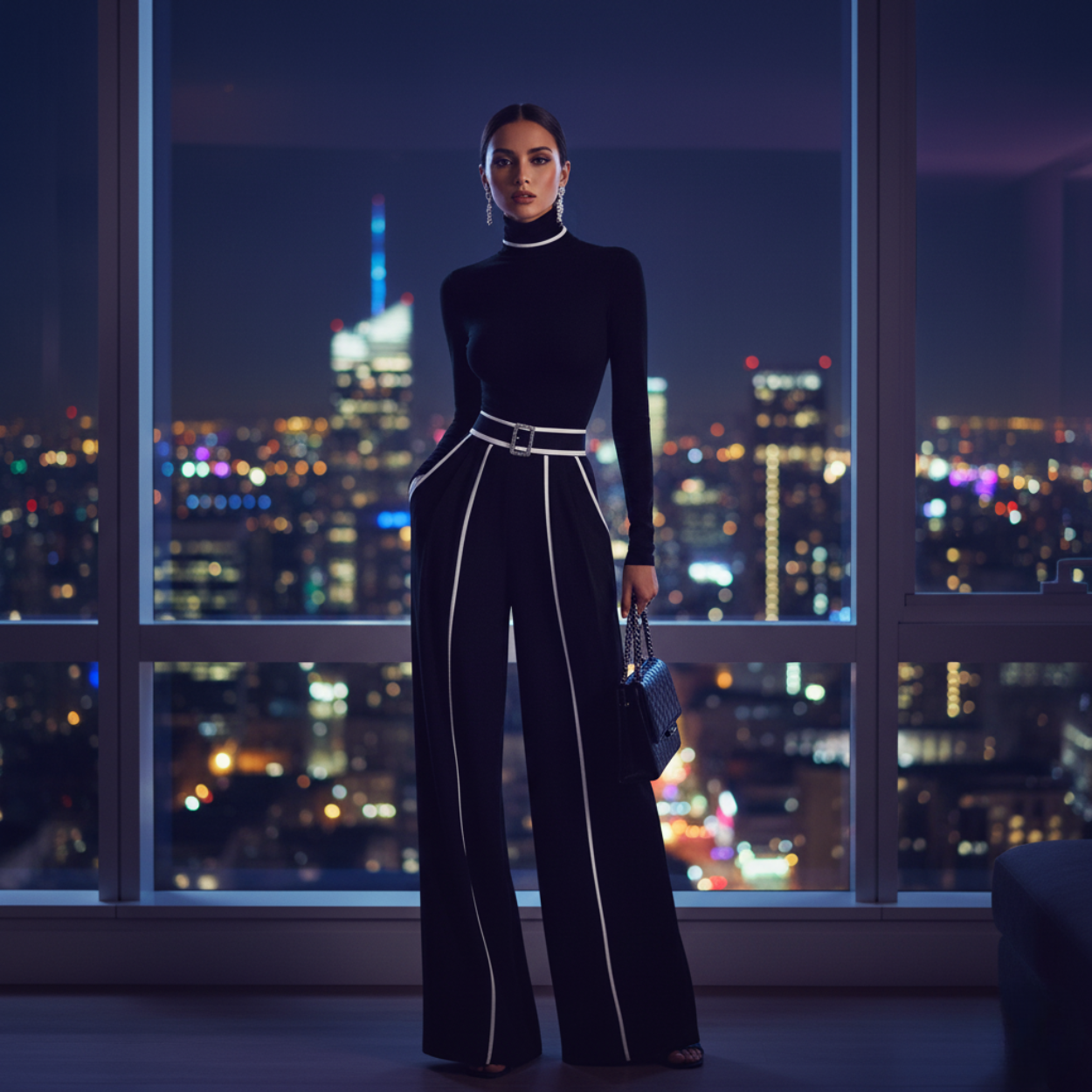 Costume Femme Deux Pièces Élégant et Chic