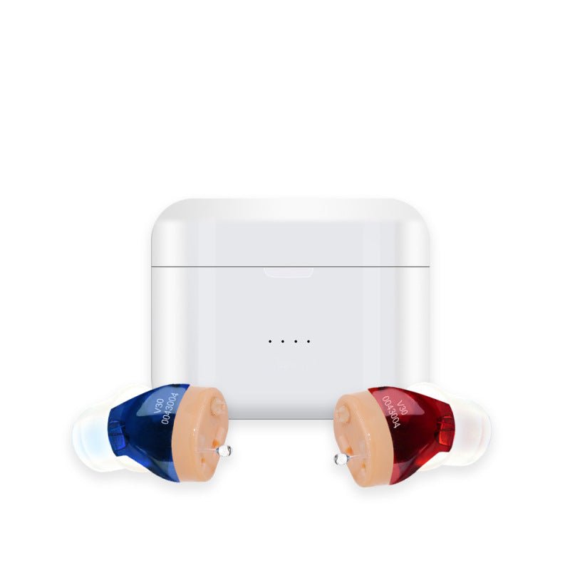 Marcherelle™ – Appareil Auditif Invisible Rechargeable Discret & Haut de Gamme