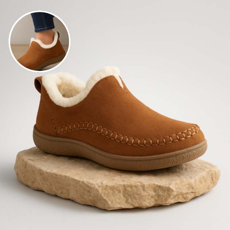 Marcherelle™ – Chaussures Isolées avec Soutien Orthopédique et Semelle Antidérapante